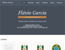 Tablet Screenshot of flaviogarcia.lel.br